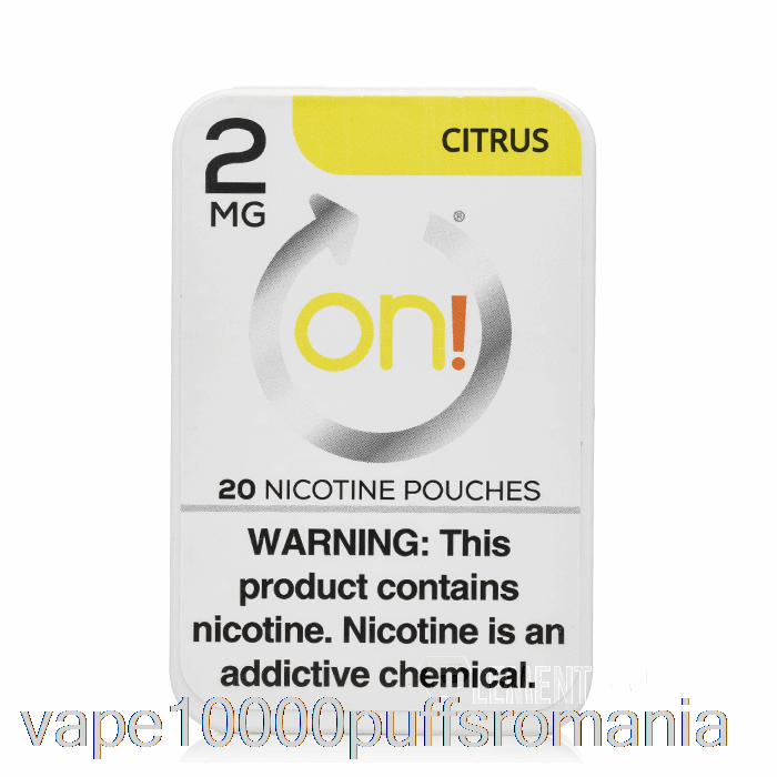 Vape Romania On! Pungi Cu Nicotină - Citrice 2mg